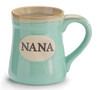 Porcelain Coffee Mug -Mint Green - The Best Job I've Ever Had Is Being A Nana 18 Oz from Burton & Burton