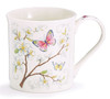Ceramic Coffee Mug With Gift Caddy - Dogwood Butterfly Design 11 Oz from Burton & Burton