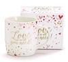 Ceramic Coffee Mug - Heart Design Love Is All You Need 12 Oz In Gift Box from Burton & Burton