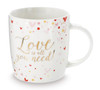 Ceramic Coffee Mug - Heart Design Love Is All You Need 12 Oz In Gift Box from Burton & Burton