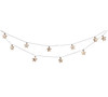 Snowy Stars Light Up Decorative Garland 107 Inch (Battery Operated) from Burton & Burton