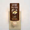 Turkey Design Gather Together Give Thanks Night Light 2.25 Inch x 6 Inch from CTW Home Collection