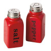 Red & Black Ceramic Salt & Pepper Shaker Set from Design Imports