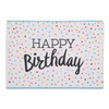 Cotton Table Placemat - Happy Birthday - Polka Dot Confetti Design 13x19 from Design Imports