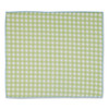 Lime Green & White Spring Checks Coutnertop Dish Drying Mat 16x18 from Design Imports