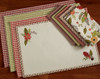 Cotton Table Placemat - Autumnal Fall Foilage Design 13x19 from Design Imports