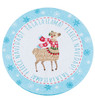 Fa La La Llama Braided Table Placemat 14.5 Inch from Kay Dee Designs