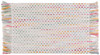 Twirl Sunset Colorful Woven Cotton Table Placemat With Fringed Edges 18x12 from Now Designs