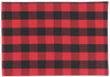 Red & Black Buffalo Check Cotton Table Placemat 19 Inch x 13 Inch from Now Designs