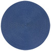 Round Woven Polypropylene Table Placemat - Indigo Blue 15x15 from Now Designs