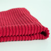 Set of 2 Red Ripple Terry Cotton Dishcloths 13 Inch x 13 Inch from Now Designs