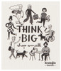 Think Big Shop Local Compostable Swedish Sponge Dishcloth 8 Inch by Ecologie from Now Designs