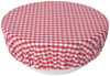 Red & White Gingham Checked Save It Eco-Friendly Reusable Food Bowl Covers Set of 2 from Now Designs