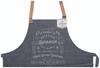 Eco Friendly Renew Gray Denim Backyard Barbecue Apron 28x36 from Now Designs