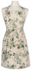 Farmhouse Style Winterblossom Classic Floral Print Design Cotton Kitchen Apron from Now Designs