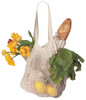 Reusable Stretchable Cotton Net Shopping Bag - Natural Beige by Now Designs