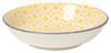 Porcelain Dip Bowl - Yellow & White Diamond Pattern Design 3.75 Inch x 1 Inch (2 Ounce) from Now Designs