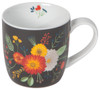 Goldenbloom Floral Print Design Porcelain Coffee Mug 12 Oz from Now Designs