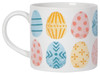 Colorful Pastel Easter Eggs Design Stoneware Coffee Mug In Giftable Box from Now Designs