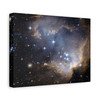 Cosmic Genesis: Stellar Nursery in Nebular Splendor, Celestial Birth Landscape - Unframed Canvas Wall Art Decor