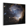 Cosmic Genesis: Stellar Nursery in Nebular Splendor, Celestial Birth Landscape - Unframed Canvas Wall Art Decor