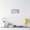 Whispers of Flight: Dandelion Macro Photography, Ethereal Botanical Art - Unframed Canvas Wall Art Decor