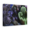 Underwater Coral Symphony: Marine Biodiversity Exploration, Vibrant Reef Ecosystem - Unframed Canvas Wall Art Decor