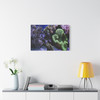 Underwater Coral Symphony: Marine Biodiversity Exploration, Vibrant Reef Ecosystem - Unframed Canvas Wall Art Decor