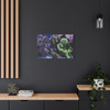 Underwater Coral Symphony: Marine Biodiversity Exploration, Vibrant Reef Ecosystem - Unframed Canvas Wall Art Decor