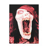 Crimson Nightmare: Hooded Horror, Teeth of Terror - Unframed Canvas Wall Art Decor