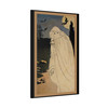 Spectral Haunting: Vintage Halloween Illustration, Ghostly Landscape Sketch - Unframed Canvas Wall Art Decor