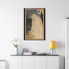 Spectral Haunting: Vintage Halloween Illustration, Ghostly Landscape Sketch - Unframed Canvas Wall Art Decor