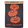 Double Sided Polyester Garden Flag - Happy Halloween Vintage Pumpkins from Primitives by Kathy