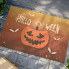 Halloween Anti-Slip Coir Doormat 24" x 16" - Spooky Jack's Halloween Glow