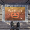 Halloween Anti-Slip Coir Doormat 24" x 16" - Spooky Jack's Halloween Glow