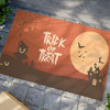 Trick or Treat Halloween Anti-Slip Coir Doormat 24" x 16" - Hallows' Night: Spooky Halloween Scene Trick or Treat Halloween Anti-Slip Coir Doormat 24" x 16" - Hallows' Night: Spooky Halloween Scene