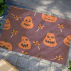 Halloween Anti-Slip Coir Doormat 24" x 16" - Jack-o'-Lantern Jamboree