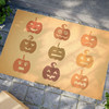 Halloween Anti-Slip Coir Doormat 24" x 16" - Jack-o'-Lantern Emotions Pumpkin Collection