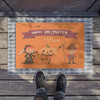 Halloween Anti-Slip Coir Doormat 24" x 16" - Halloween Hijinks: Spooky Cartoon Celebration Halloween Anti-Slip Coir Doormat 24" x 16" - Halloween Hijinks: Spooky Cartoon Celebration