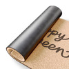 Happy Halloween Anti-Slip Coir Doormat 24" x 16" - Haunting Handwritten Halloween Wishes