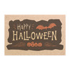 Happy Halloween Anti-Slip Coir Doormat 24" x 16" - Spooky Pumpkin Parade