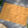 Halloween Anti-Slip Coir Doormat 24" x 16" - Pumpkin Parade