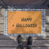 Halloween Anti-Slip Coir Doormat 24" x 16" - Spooky Webs