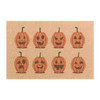 Halloween Anti-Slip Coir Doormat 24" x 16" - Halloween Pumpkin Smiles
