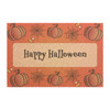 Happy Halloween Anti-Slip Coir Doormat 24" x 16" - Harmony Festive Pumpkin Parade