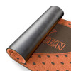 Happy Halloween Anti-Slip Coir Doormat 24" x 16" - Heart Glow: Festive Orange Polka Dot Design Happy Halloween Anti-Slip Coir Doormat 24" x 16" - Heart Glow: Festive Orange Polka Dot Design