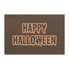 Happy Halloween Anti-Slip Coir Doormat 24" x 16" - Spooky Drips