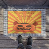 Halloween Anti-Slip Coir Doormat 24" x 16" - Mischievous Jack: Trick or Treat