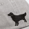 Dog Lover - Love My Golden Retriever Embroidered Cotton Baseball Cap - Pet Collection from Primitives by Kathy - One Size Fits Most with Adjustable Brass Closure