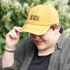 My Grill My Rules" Embroidered Golden Yellow Baseball Cap from the Grilling & Chilling Collection by Primitives by Kathy